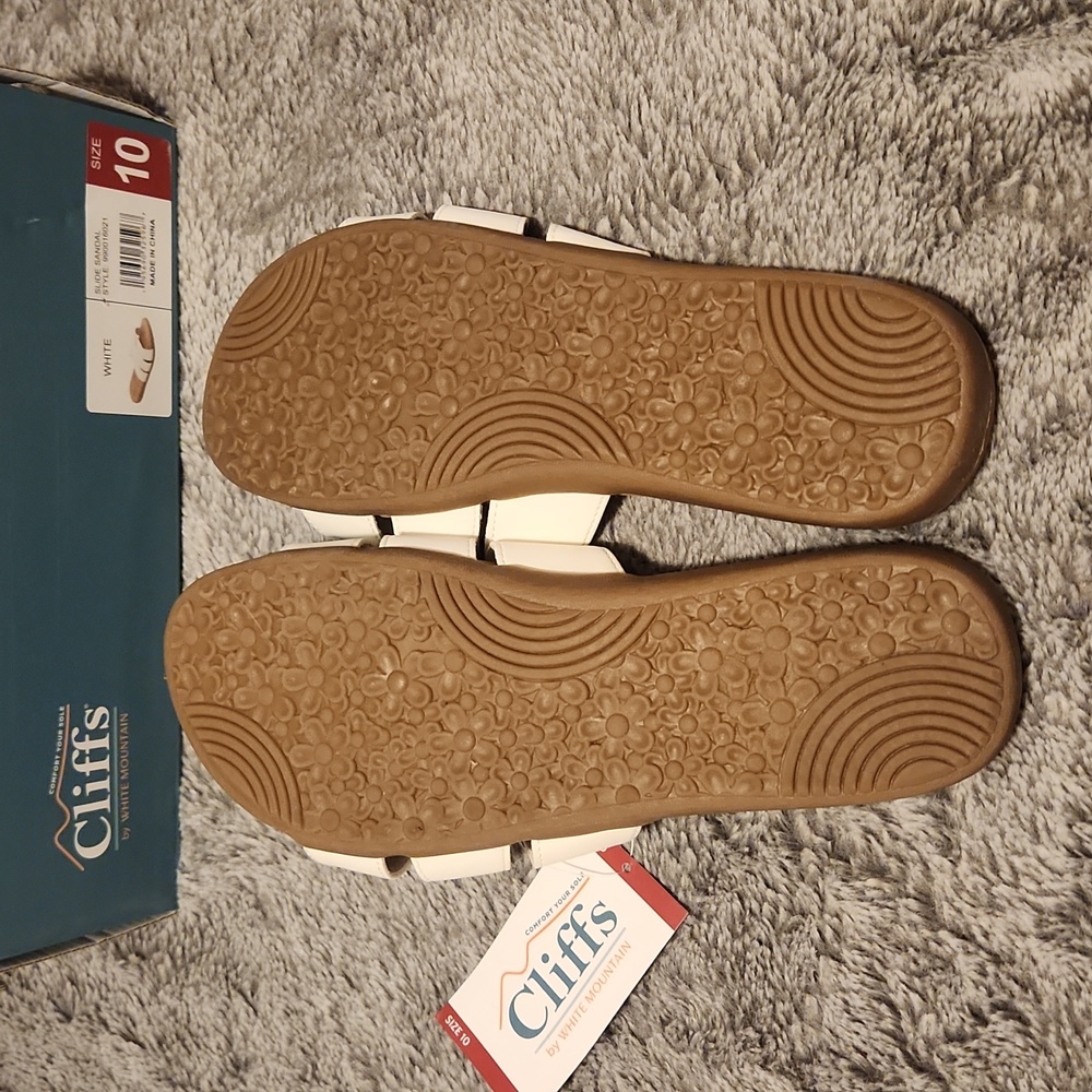 [NWT] Cliffs by White Mountain Slide Sandal - Size 10 - Picture 3 of 5